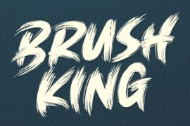 Brush King Font