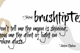 brush-tipTexe TRIAL Font