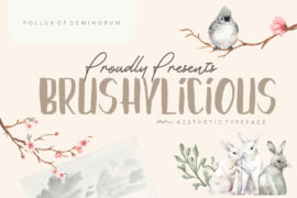 Brushylicious Font