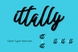 BTX-ITTALLY Font