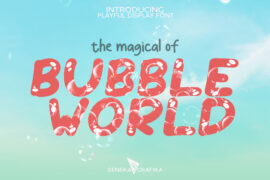 Bubble World Font