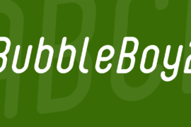 BubbleBoy2 Font