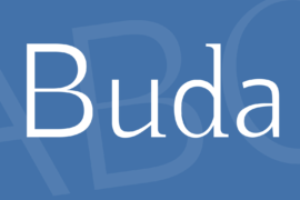 Buda Font