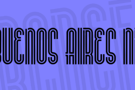 Buenos Aires NF Font
