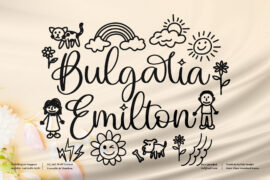 Bulgaria Emilton Font Family