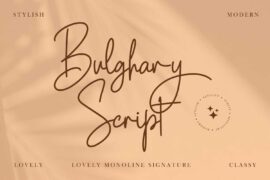 Bulghary Font
