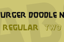 Burger Doodle NF Font Family