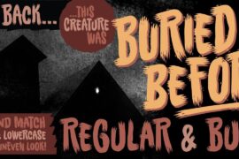 Buried Before Font Family