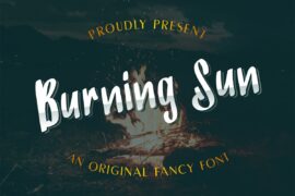 Burning Sun Demo Font Family