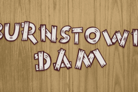 Burnstown Dam Font Family