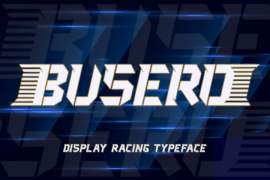 BUSERO Font