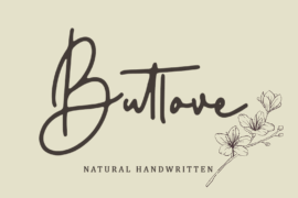 Butlove Personal Use Font