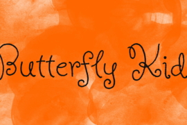 Butterfly Kids Font