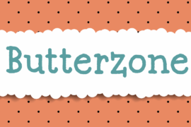 Butterzone DEMO Font