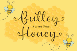 Buttey Honey Font