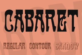 Cabaret Font Family