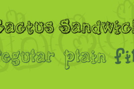 Cactus Sandwich Font Family