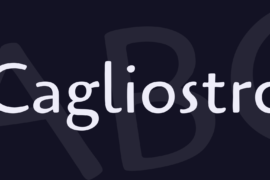 Cagliostro Font