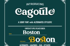 Cagoule DEMO Font