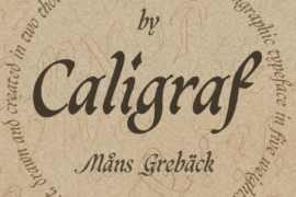 Caligraf PERSONAL USE Font Family