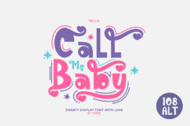 Call Me Baby Font