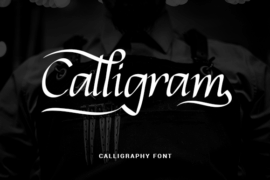 Calligram Personal Font