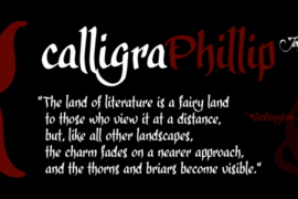 calligra Phillip TRIAL Font