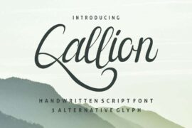 Callion Demo Font Family