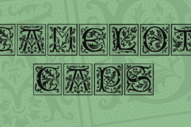 CamelotCaps Font