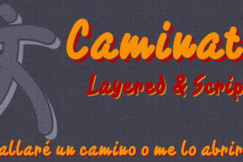 Caminata One Font