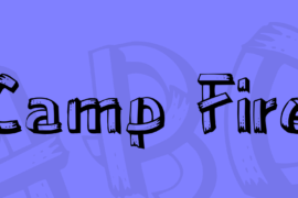 Camp Fire Font