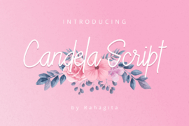 Candela Script Font