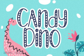 Candy Dino Font Family