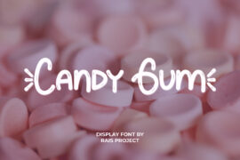 Candy Gum Demo Font