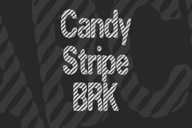 Candy Stripe BRK Font