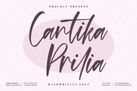 Cantika Prilia Font Family