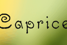 Caprice Font