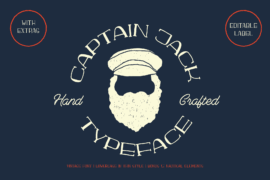 Captain Jack demo Font