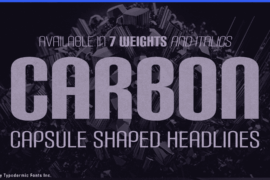 Carbon Font Family