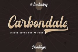Carbondale Demo Font