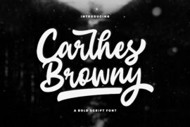 Carlhes Browny Font