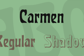 Carmen Font Family