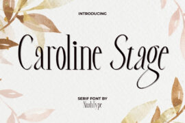 Caroline Stage Demo Font Family