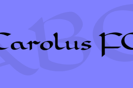 Carolus FG Font