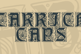 Carrick Caps Font