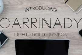 Carrinady Font Family