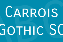 Carrois Gothic SC Font