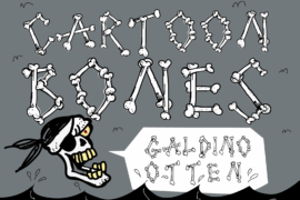 Cartoon Bones Font