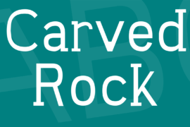 Carved Rock Font