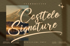 Casttelo Signature Font Family